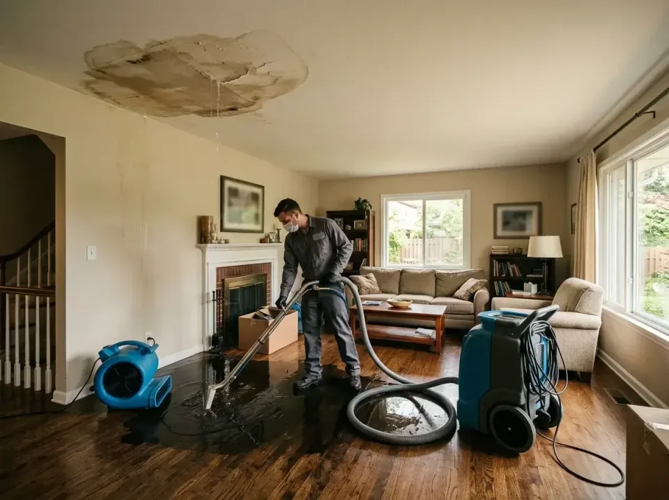 attic-pipe-burst-ceiling-drip-008 — frequently asked questions, Water Damage Restoration & Carpet Care in Beaufort, SC